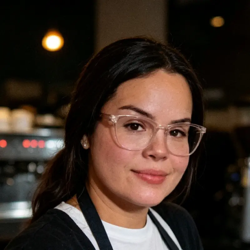 Foto da gestora de delivery